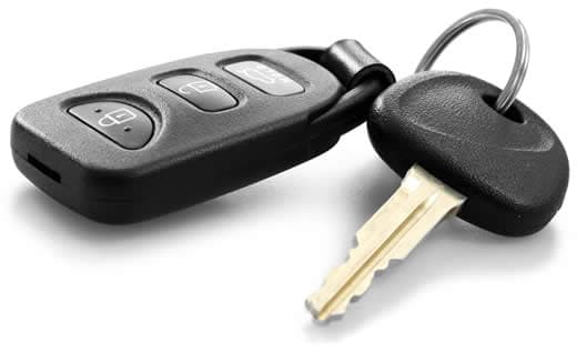 Set of car keys